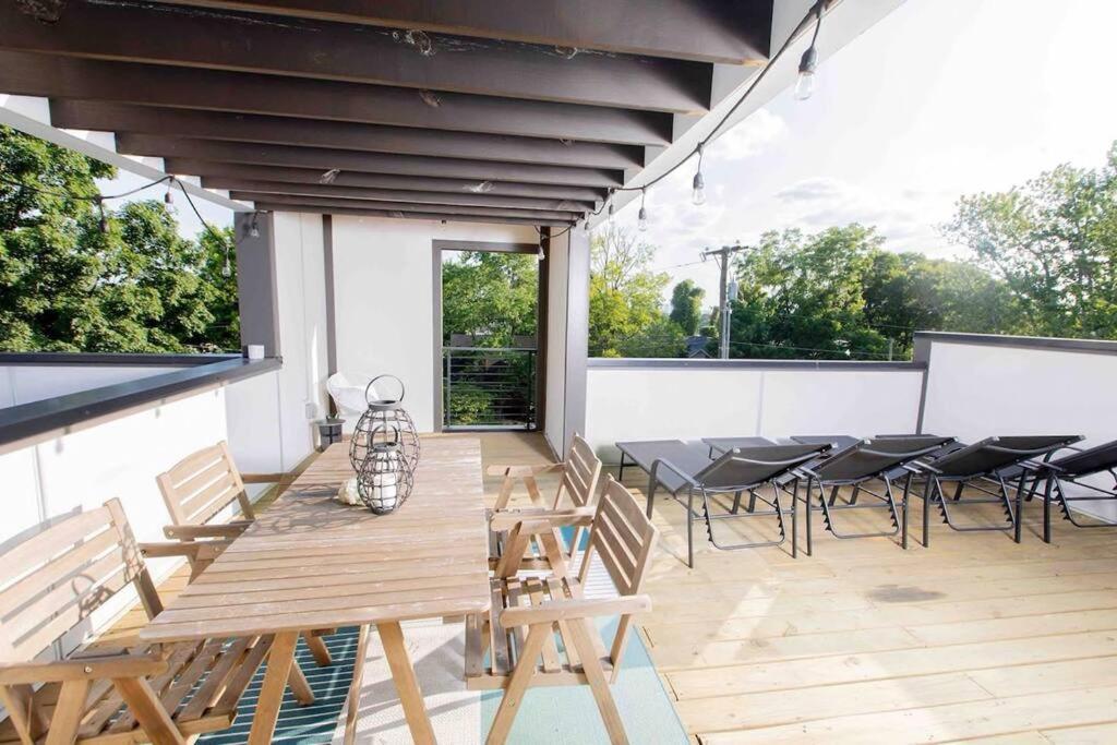 Modern Luxury Rooftop Deck, 3 Mi To Downtown Nashville Exterior foto